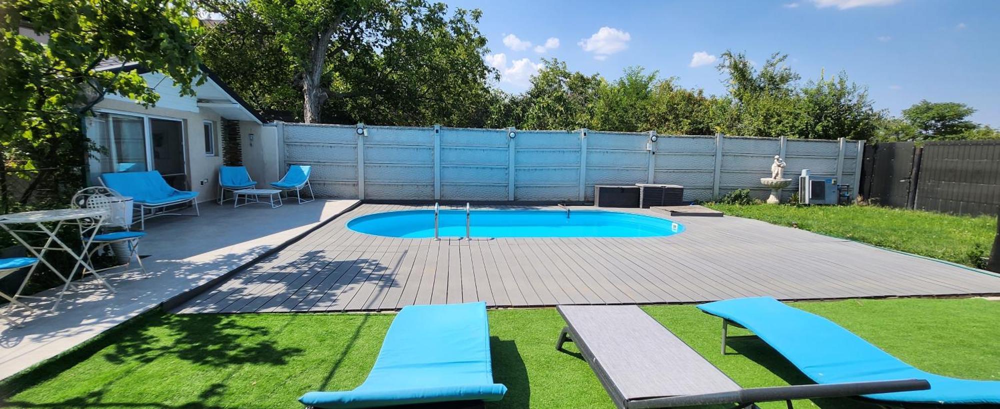 Morii Lake Pool Villa Бухарест Екстер'єр фото